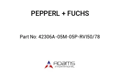 42306A-05M-05P-RVI50/78 42306A-05M-05P-RVI50/78
