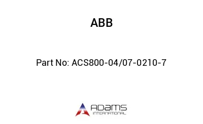 ACS800-04/07-0210-7