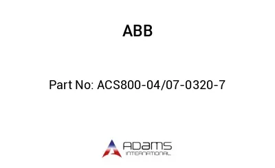 ACS800-04/07-0320-7