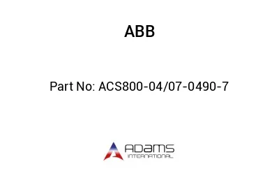 ACS800-04/07-0490-7