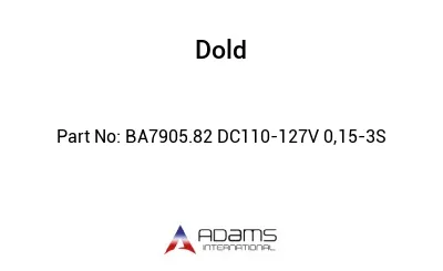 BA7905.82 DC110-127V 0,15-3S BA7905.82 DC110-127V 0,15-3S