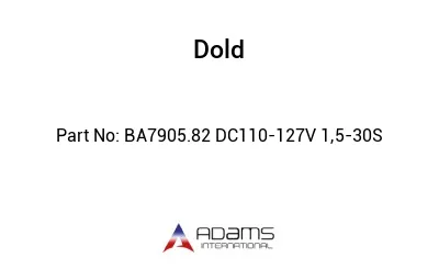 BA7905.82 DC110-127V 1,5-30S BA7905.82 DC110-127V 1,5-30S