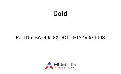 BA7905.82 DC110-127V 5-100S BA7905.82 DC110-127V 5-100S