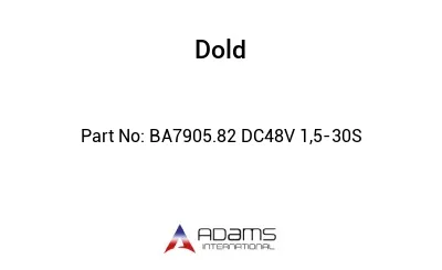 BA7905.82 DC48V 1,5-30S BA7905.82 DC48V 1,5-30S