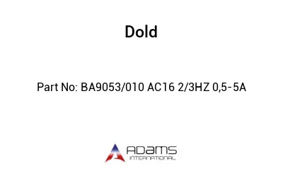 BA9053/010 AC16 2/3HZ 0,5-5A BA9053/010 AC16 2/3HZ 0,5-5A