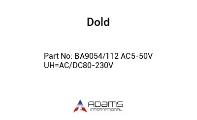 BA9054/112 AC5-50V UH=AC/DC80-230V BA9054/112 AC5-50V UH=AC/DC80-230V