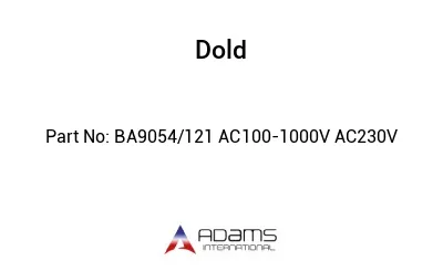 BA9054/121 AC100-1000V AC230V BA9054/121 AC100-1000V AC230V
