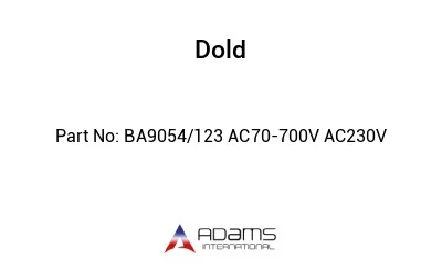 BA9054/123 AC70-700V AC230V BA9054/123 AC70-700V AC230V
