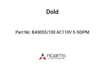BA9055/100 AC110V 5-50IPM BA9055/100 AC110V 5-50IPM