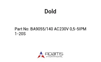 BA9055/140 AC230V 0,5-5IPM 1-20S BA9055/140 AC230V 0,5-5IPM 1-20S