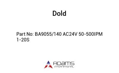 BA9055/140 AC24V 50-500IPM 1-20S BA9055/140 AC24V 50-500IPM 1-20S