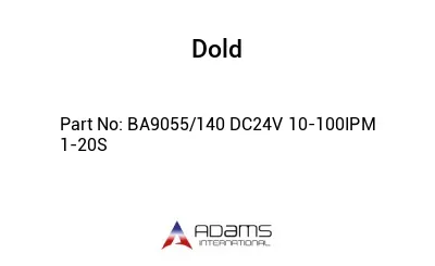 BA9055/140 DC24V 10-100IPM 1-20S BA9055/140 DC24V 10-100IPM 1-20S