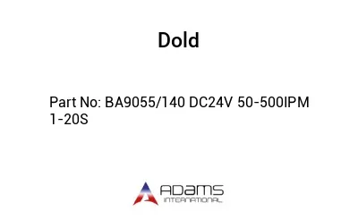 BA9055/140 DC24V 50-500IPM 1-20S BA9055/140 DC24V 50-500IPM 1-20S