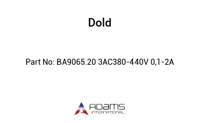 BA9065.20 3AC380-440V 0,1-2A BA9065.20 3AC380-440V 0,1-2A