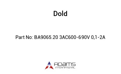 BA9065.20 3AC600-690V 0,1-2A BA9065.20 3AC600-690V 0,1-2A