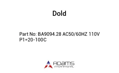 BA9094.28 AC50/60HZ 110V P1=20-100C BA9094.28 AC50/60HZ 110V P1=20-100C