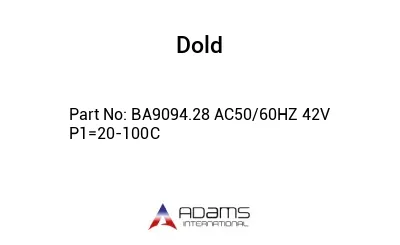 BA9094.28 AC50/60HZ 42V P1=20-100C BA9094.28 AC50/60HZ 42V P1=20-100C