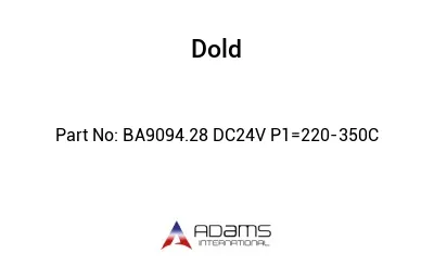 BA9094.28 DC24V P1=220-350C BA9094.28 DC24V P1=220-350C