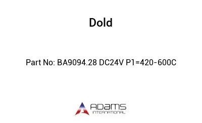 BA9094.28 DC24V P1=420-600C BA9094.28 DC24V P1=420-600C