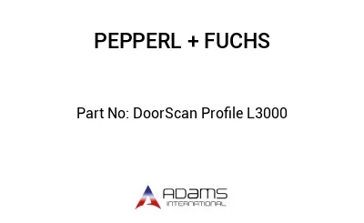 DoorScan Profile L3000 DoorScan Profile L3000