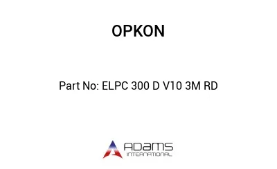 ELPC 300 D V10 3M RD ELPC 300 D V10 3M RD