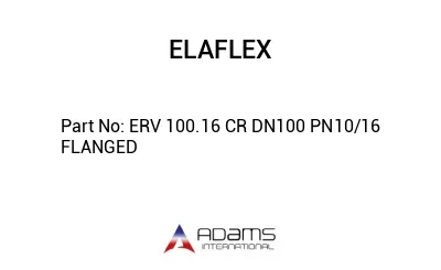 ERV 100.16 CR DN100 PN10/16 FLANGED ERV 100.16 CR DN100 PN10/16 FLANGED