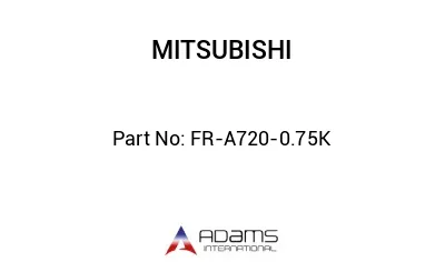 FR-A720-0.75K FR-A720-0.75K