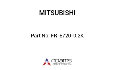 FR-E720-0.2K FR-E720-0.2K