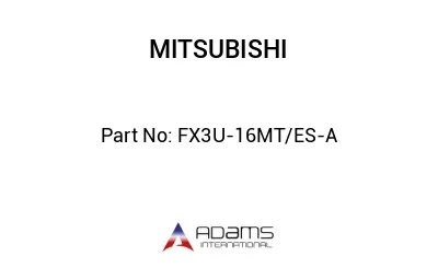 FX3U-16MT/ES-A FX3U-16MT/ES-A