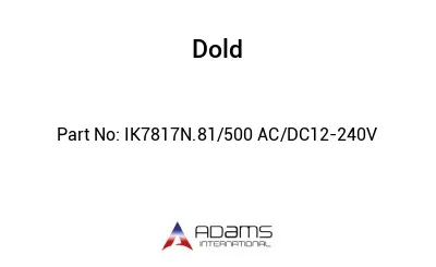 IK7817N.81/500 AC/DC12-240V IK7817N.81/500 AC/DC12-240V