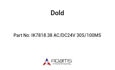 IK7818.38 AC/DC24V 30S/100MS IK7818.38 AC/DC24V 30S/100MS