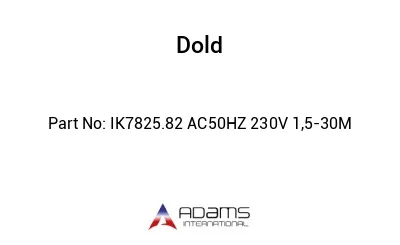 IK7825.82 AC50HZ 230V 1,5-30M IK7825.82 AC50HZ 230V 1,5-30M