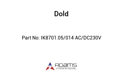 IK8701.05/014 AC/DC230V IK8701.05/014 AC/DC230V
