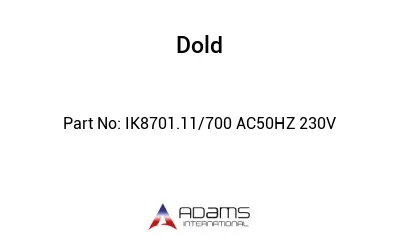 IK8701.11/700 AC50HZ 230V IK8701.11/700 AC50HZ 230V