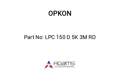 LPC 150 D 5K 3M RD LPC 150 D 5K 3M RD