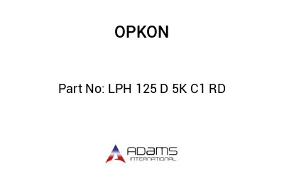 LPH 125 D 5K C1 RD LPH 125 D 5K C1 RD