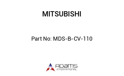 MDS-B-CV-110 MDS-B-CV-110