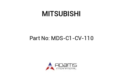 MDS-C1-CV-110 MDS-C1-CV-110