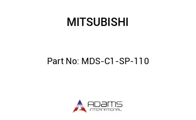 MDS-C1-SP-110 MDS-C1-SP-110