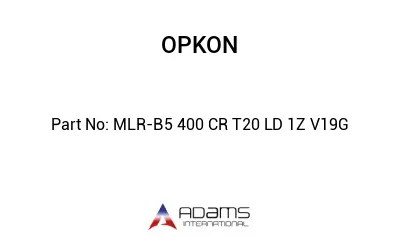 MLR-B5 400 CR T20 LD 1Z V19G MLR-B5 400 CR T20 LD 1Z V19G