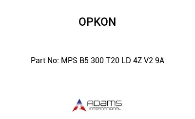 MPS B5 300 T20 LD 4Z V2 9A MPS B5 300 T20 LD 4Z V2 9A
