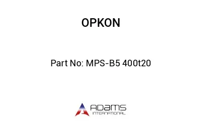 MPS-B5 400t20 MPS-B5 400t20