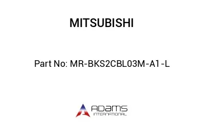 MR-BKS2CBL03M-A1-L MR-BKS2CBL03M-A1-L