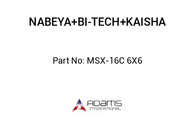 MSX-16C 6X6 MSX-16C 6X6