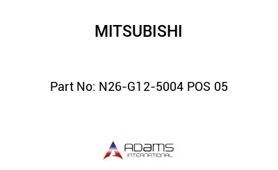 N26-G12-5004 POS 05 N26-G12-5004 POS 05
