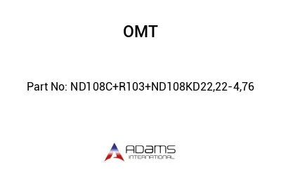 ND108C+R103+ND108KD22,22-4,76 ND108C+R103+ND108KD22,22-4,76