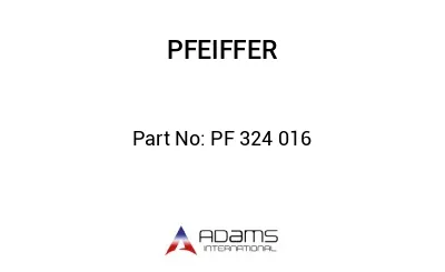 PF 324 016 PF 324 016