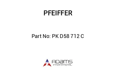 PK D58 712 C PK D58 712 C