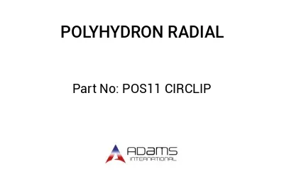 POS11 CIRCLIP POS11 CIRCLIP