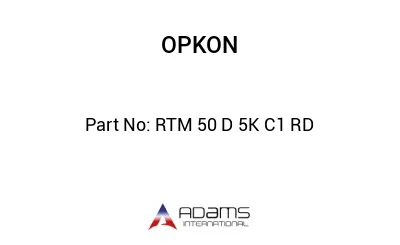 RTM 50 D 5K C1 RD RTM 50 D 5K C1 RD